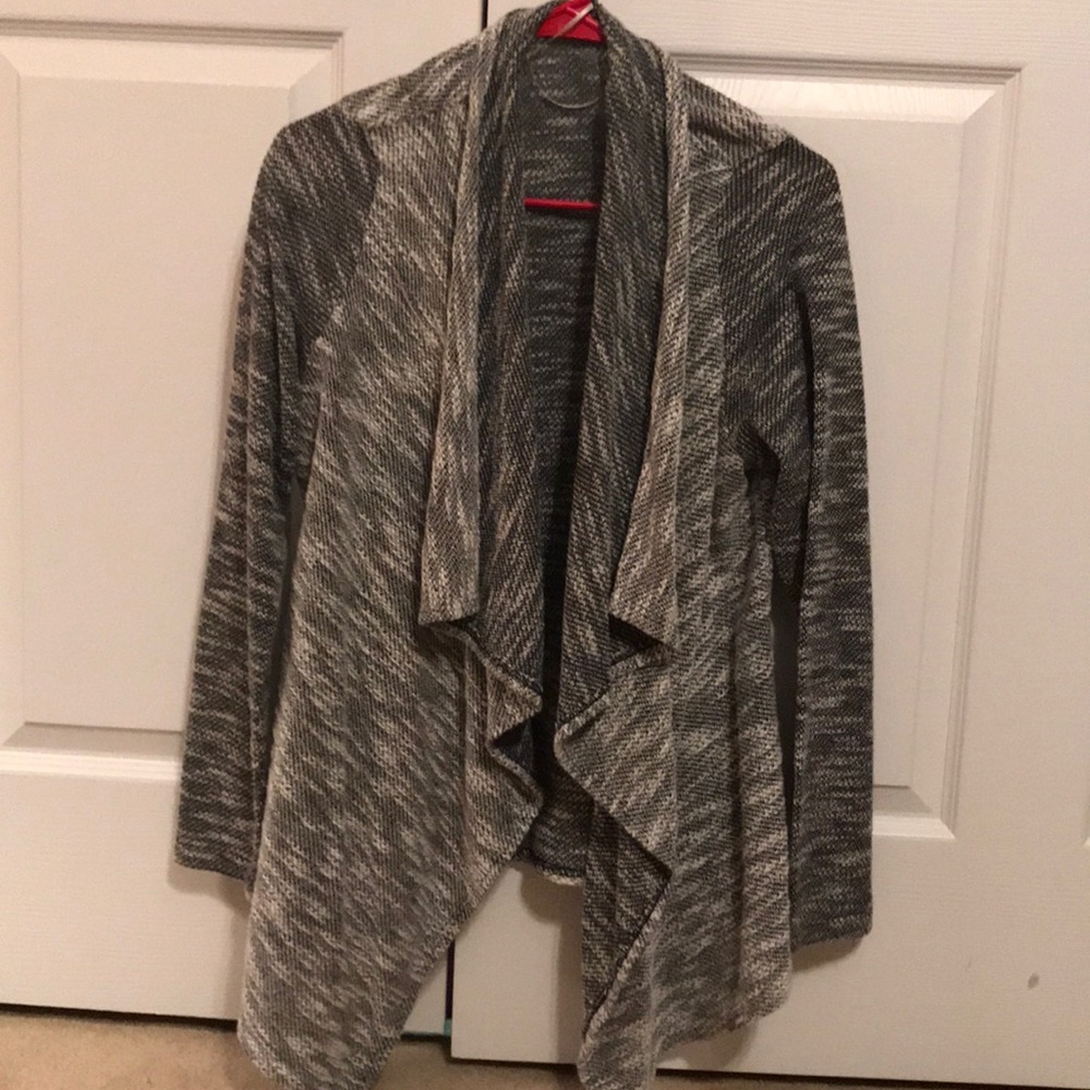 Grey cardigan